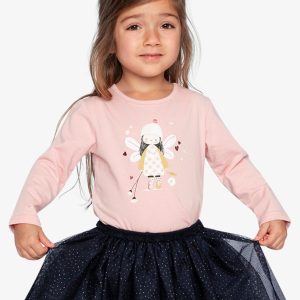Organic Cotton T-Shirt Pale Dusty Pink - Image 3