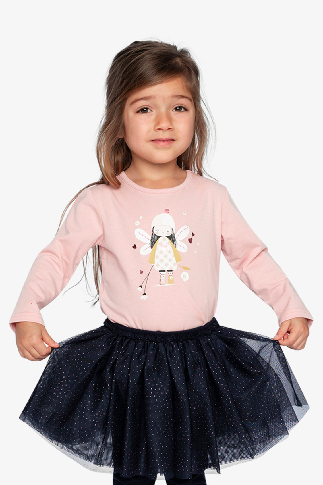 Organic Cotton T-Shirt Pale Dusty Pink - Image 3