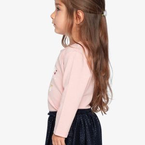 Organic Cotton T-Shirt Pale Dusty Pink - Image 5