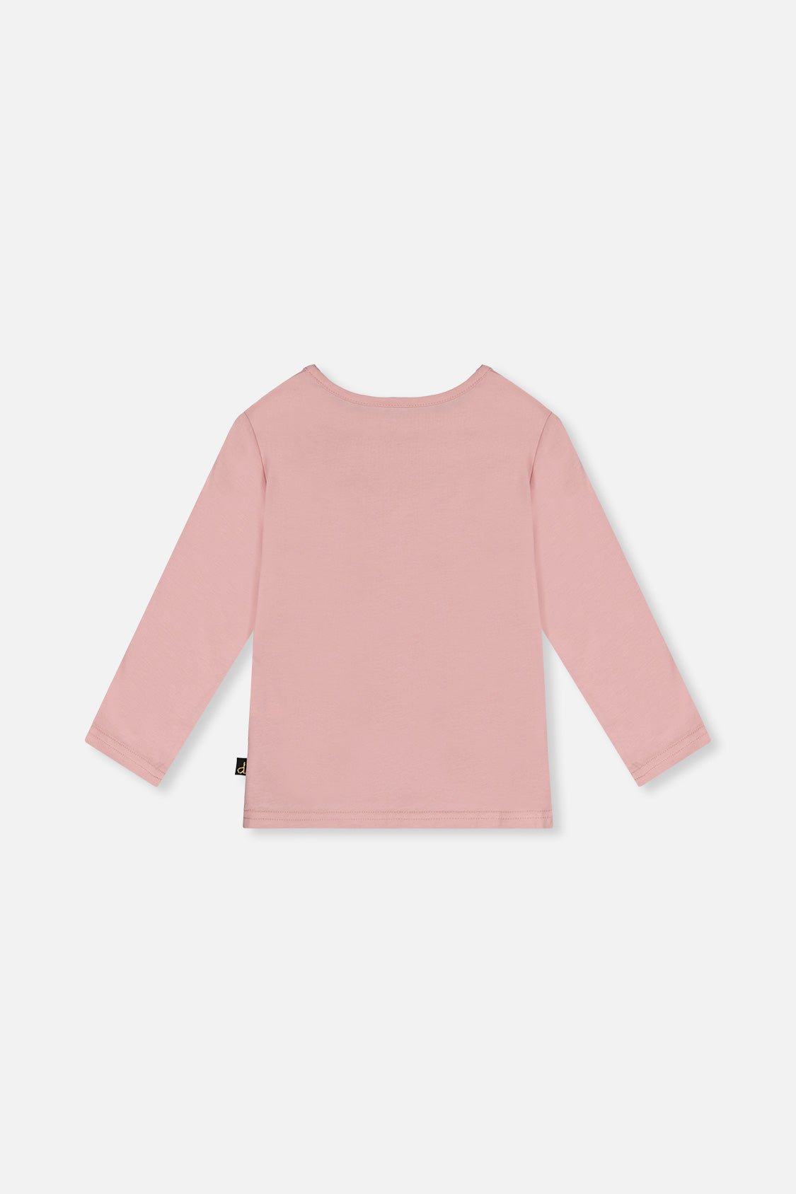 Organic Cotton T-Shirt Pale Dusty Pink - Image 4