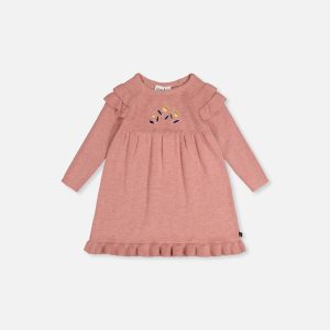 Baby Knitted Dress Pink