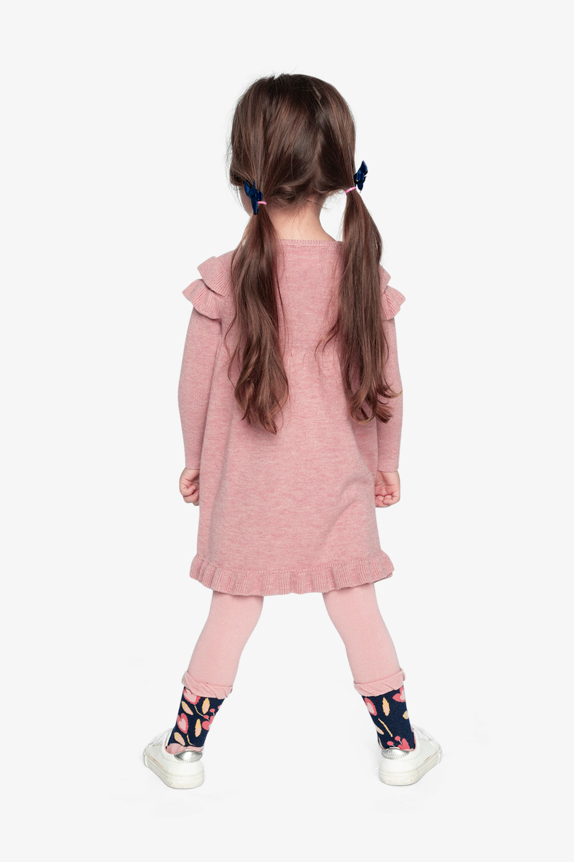 Knitted Dress Pink - Image 4