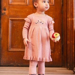 Knitted Dress Pink - Image 2