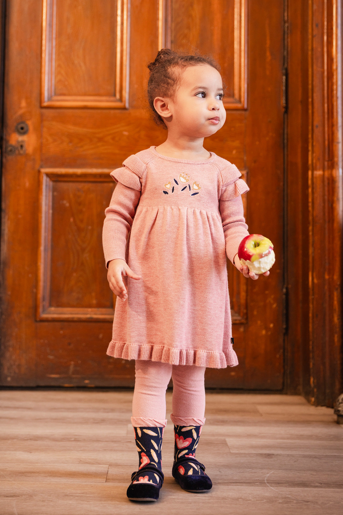 Knitted Dress Pink - Image 2