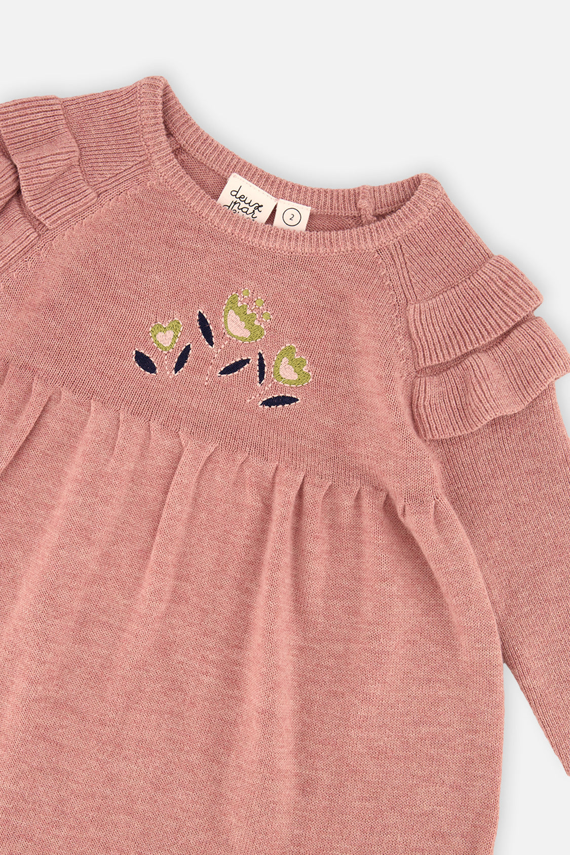 Knitted Dress Pink - Image 5