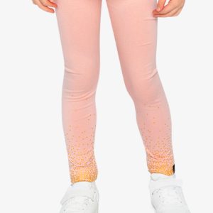 Organic Cotton Leggings Pale Dusty Pink - Image 2