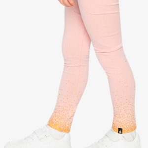 Organic Cotton Leggings Pale Dusty Pink - Image 3