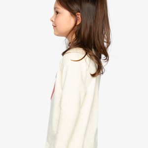 Brushed Jersey Tunic Beige - Image 4