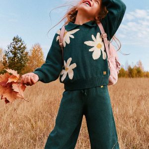 Alternative view of Flare Pants Jasper Printed Green