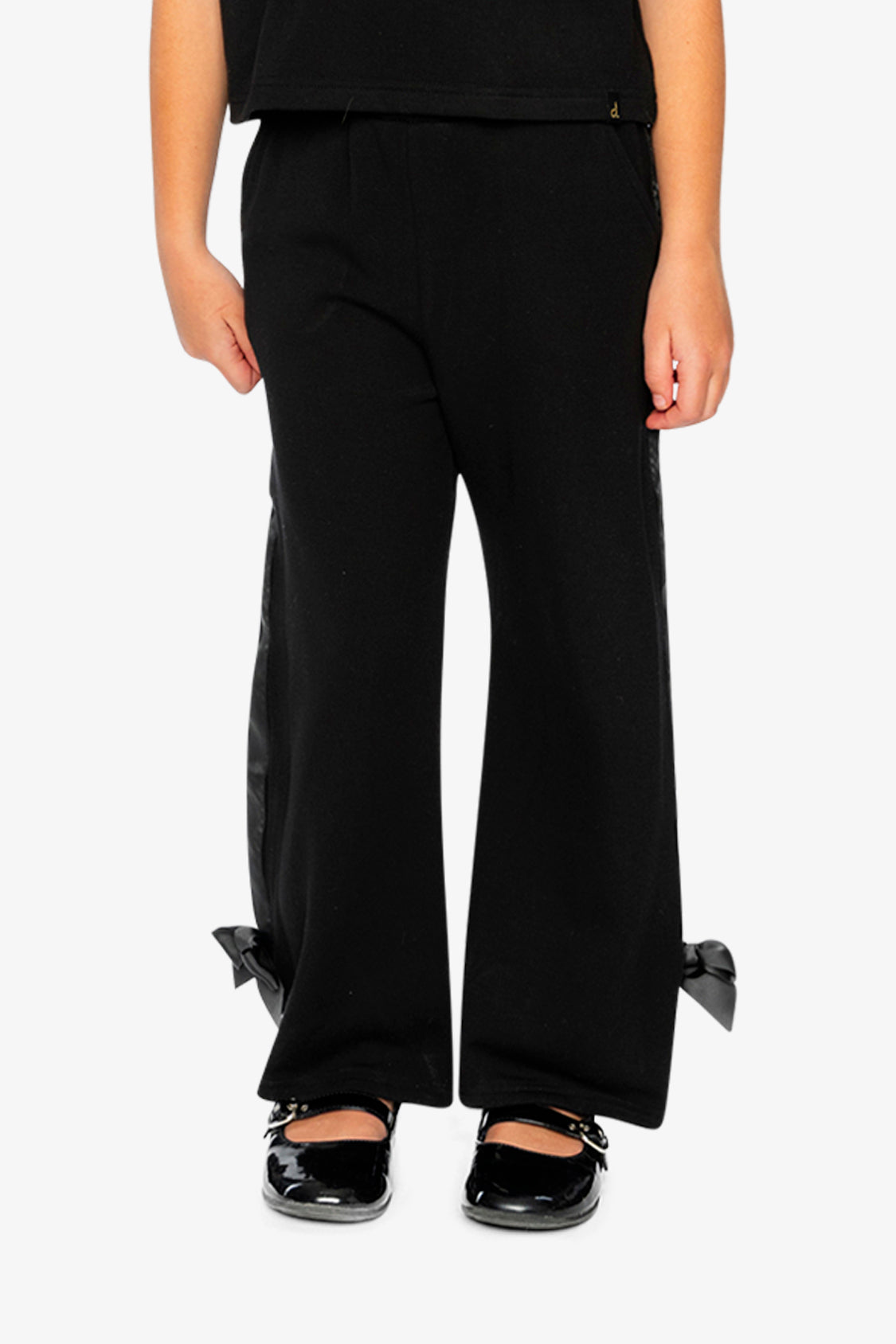 Flare Legs Milano Pants Black - Image 4