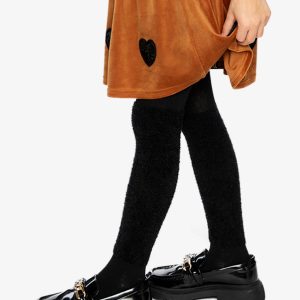 Velvet Skirt Brown - Image 3