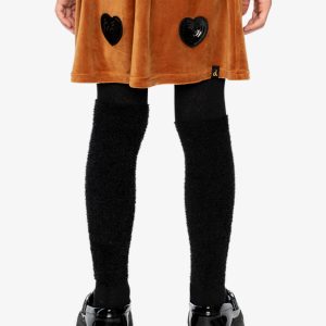 Velvet Skirt Brown - Image 4