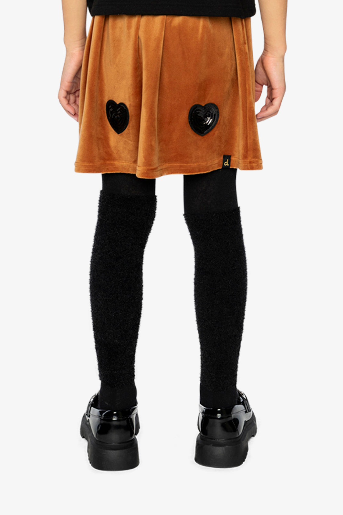 Velvet Skirt Brown - Image 4