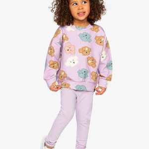 Organic Cotton Leggings Lavender - Image 5