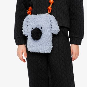 Alternative view of Poodle Bag Blue-Grey