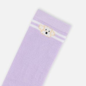 Socks (3 Pairs) Lavender, Pink, And White - Image 5