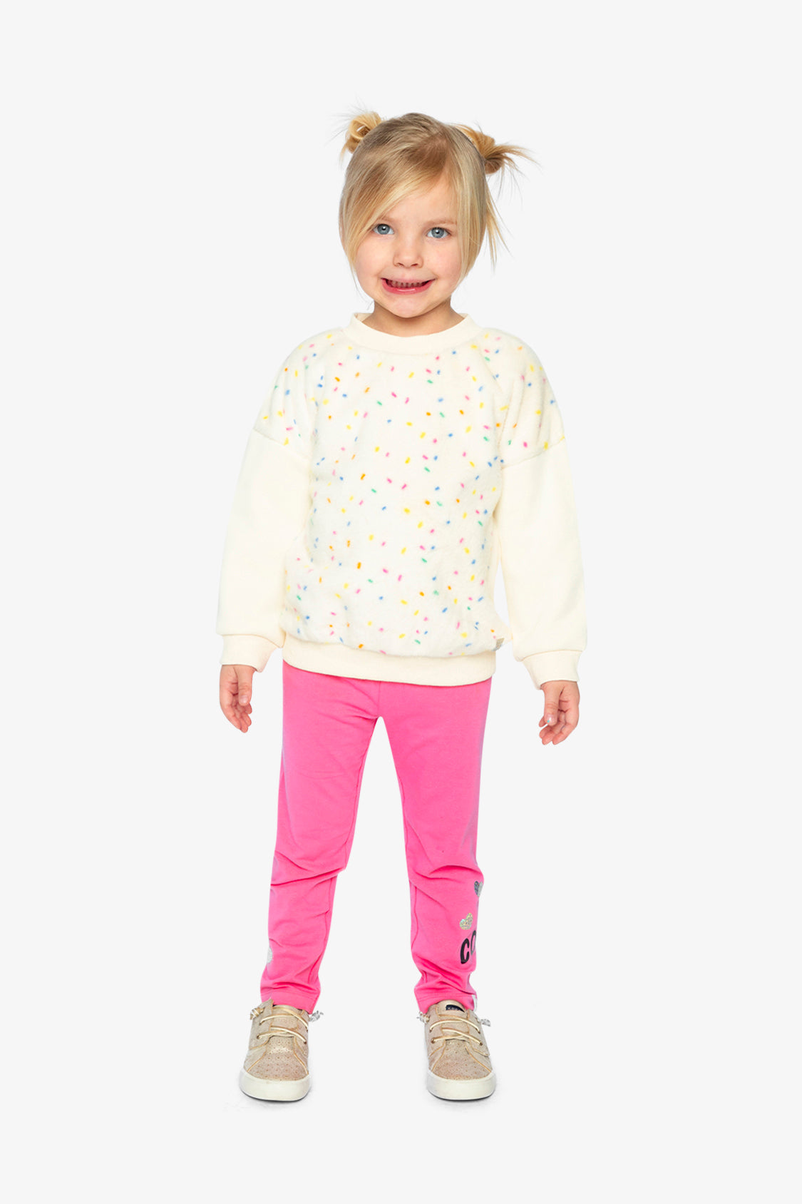 Bi-Material Sweater Off-White - Image 5