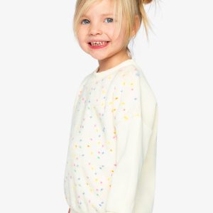 Bi-Material Sweater Off-White - Image 3