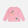 Kids One Piece Play Snowsuit Beige Vintage Rose Print