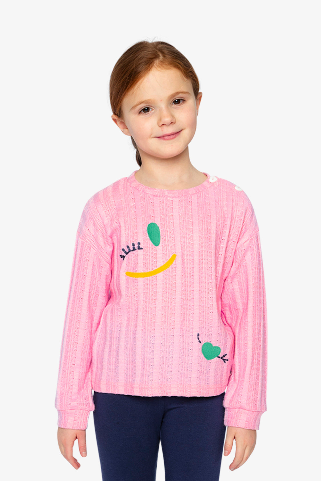 Knit Top Pink - Image 2