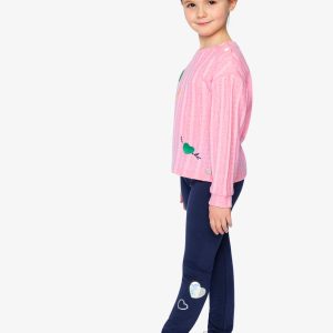 Organic Cotton Leggings Dark Blue - Image 3