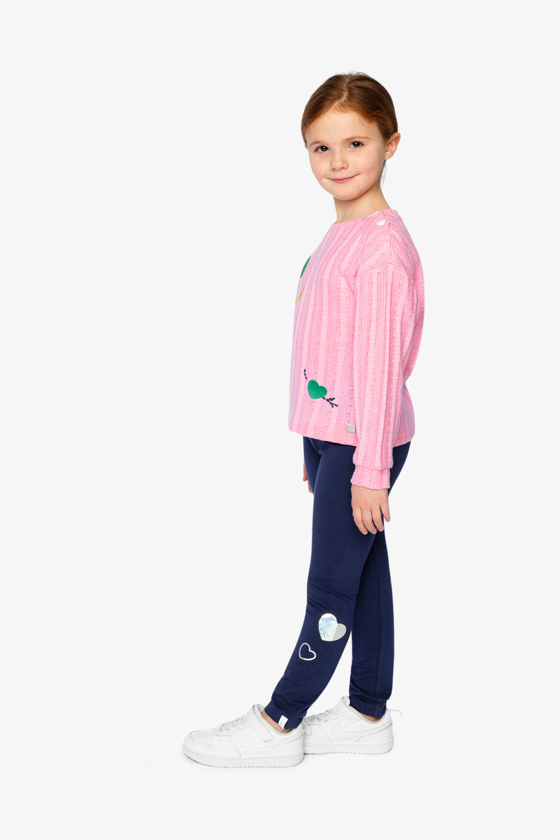 Organic Cotton Leggings Dark Blue - Image 3