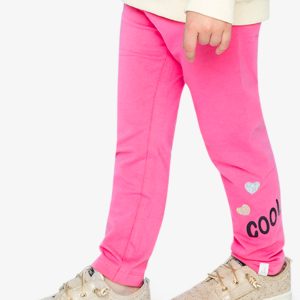 Organic Cotton Leggings Pink - Image 5