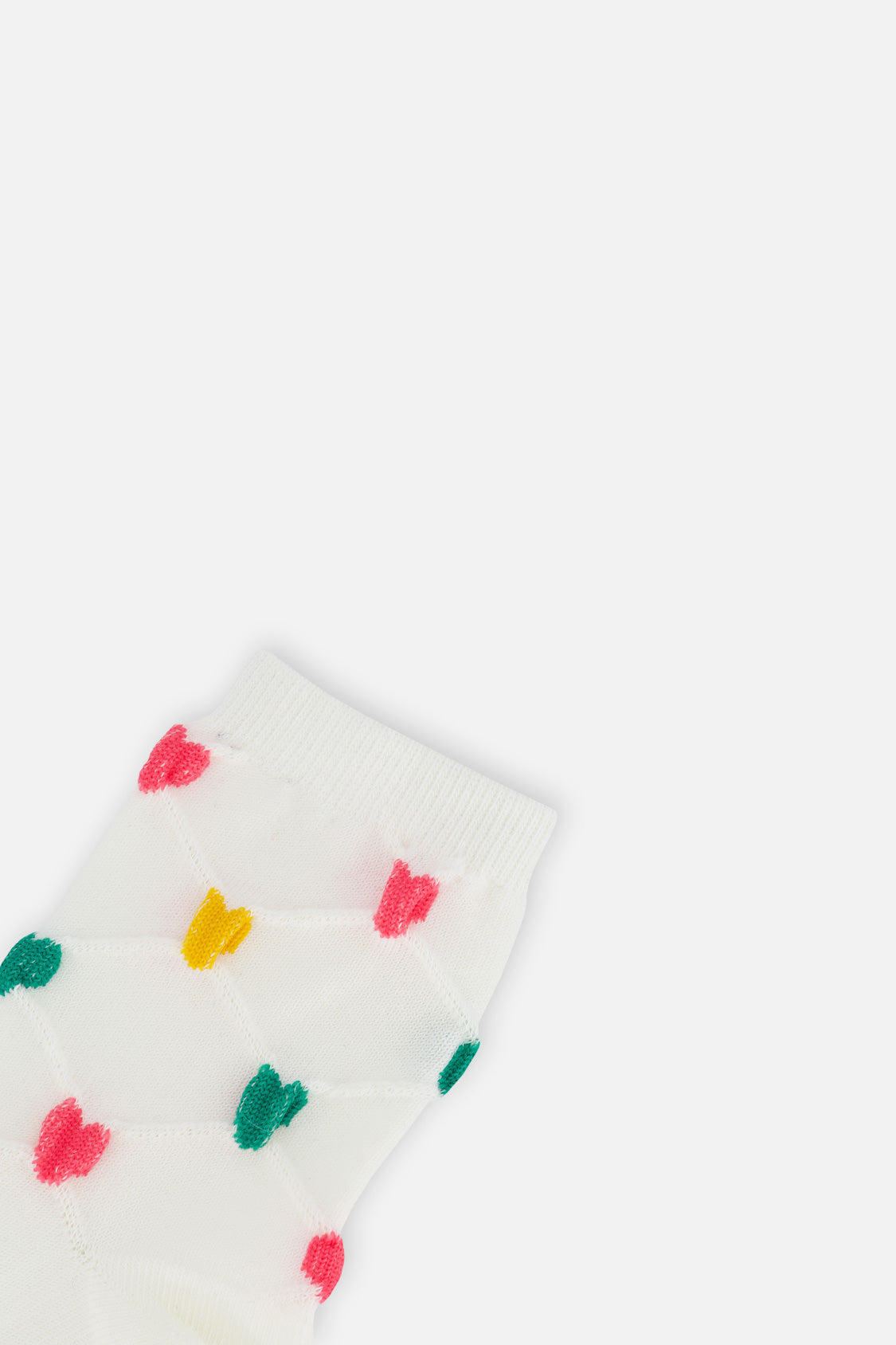 Socks (3 Pairs) Dark Blue, Pink And Beige - Image 4