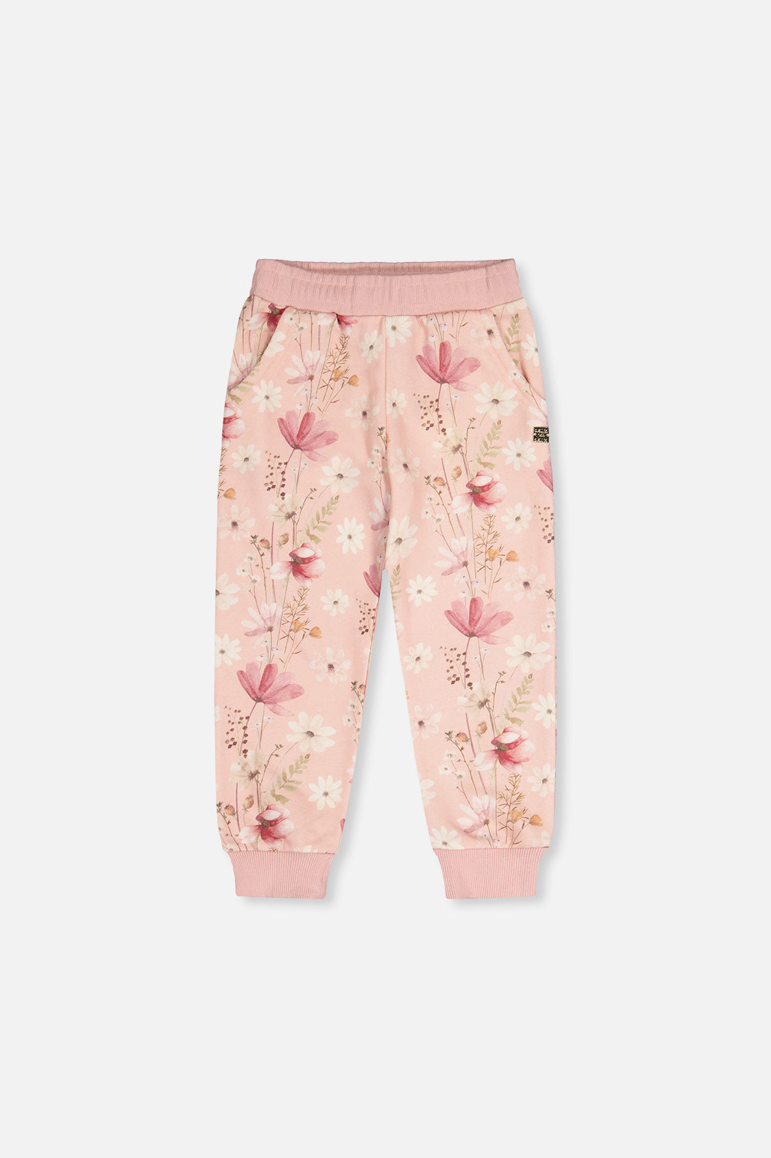 Sweatpants Pink Printed Flowers - Image 10