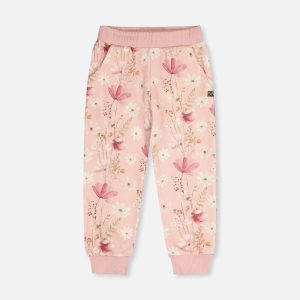 Sweatpants Pink Printed Flowers - Image 13