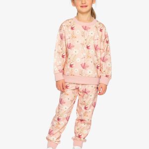 Sweatpants Pink Printed Flowers - Image 5