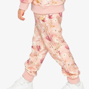 Sweatpants Pink Printed Flowers - Image 3