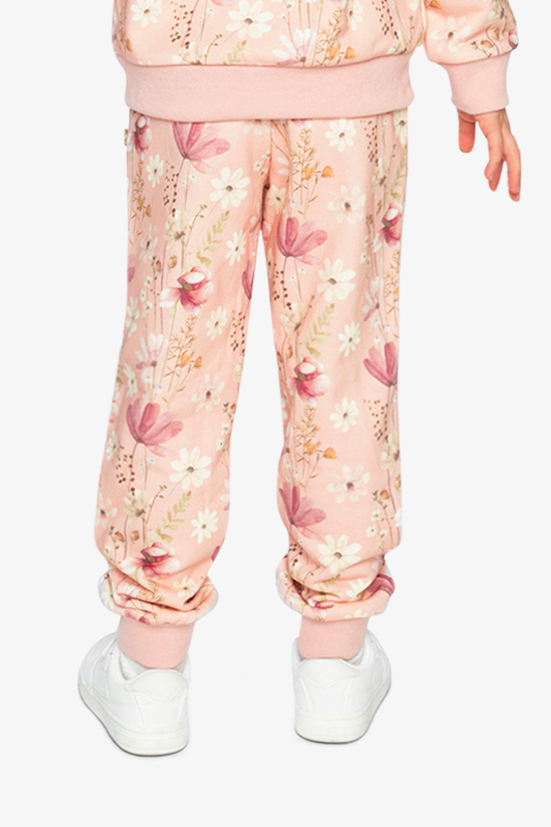 Sweatpants Pink Printed Flowers - Image 4