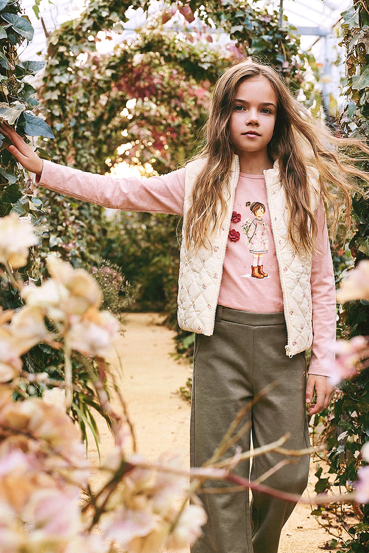 Flare Pants Sage Green - Image 2