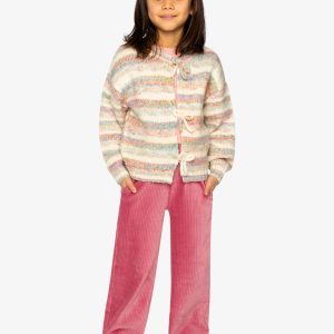 Velour Flare Pants Raspberry Pink - Image 5