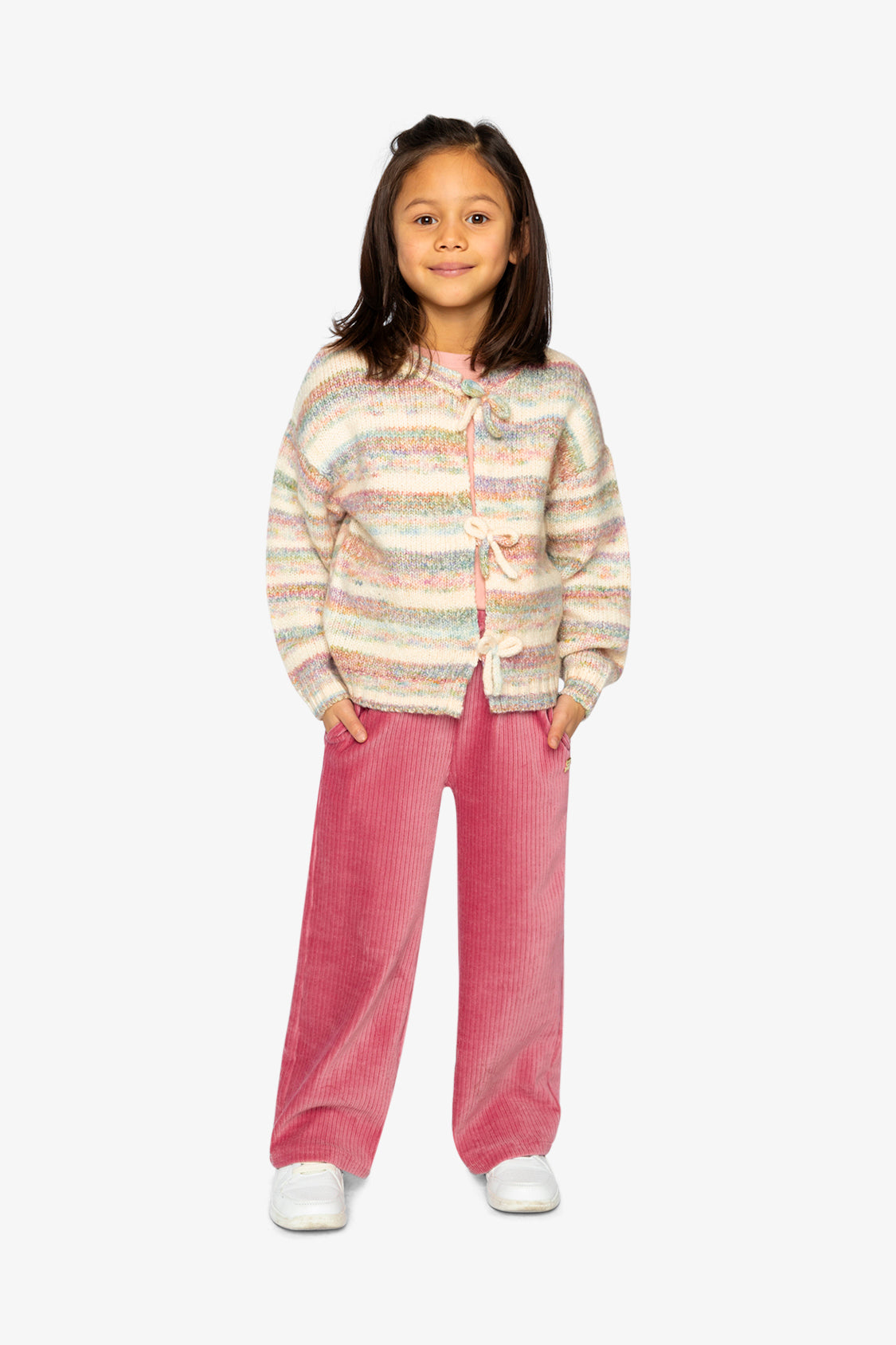 Velour Flare Pants Raspberry Pink - Image 5