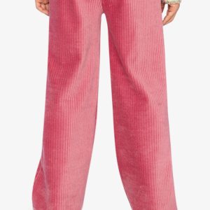 Velour Flare Pants Raspberry Pink - Image 4