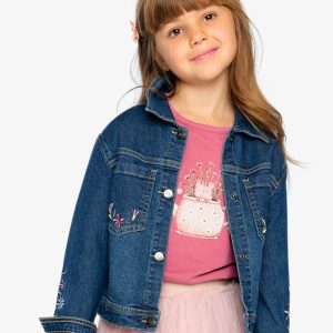 Denim Jacket Light Blue Denim - Image 3