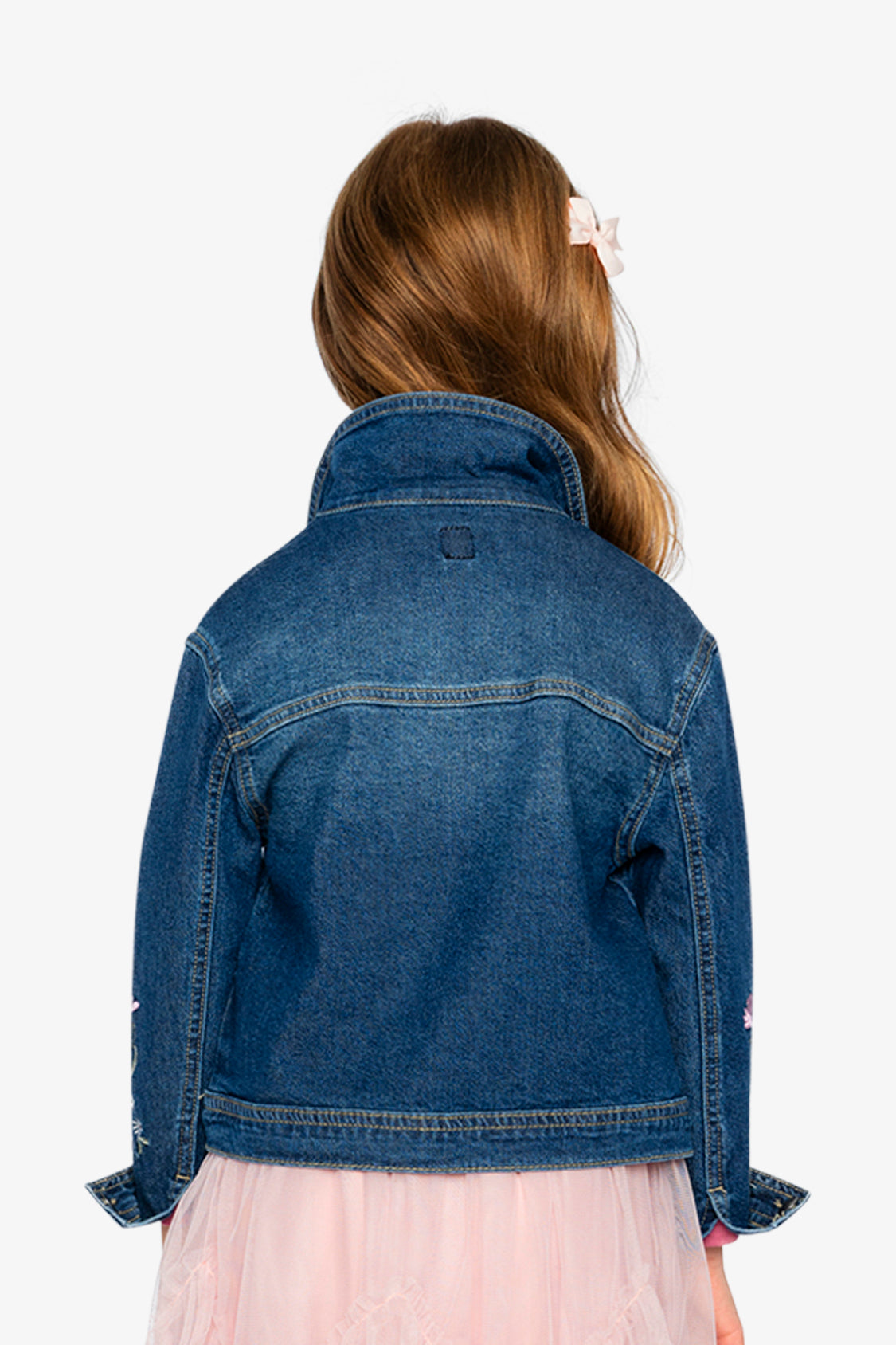 Denim Jacket Light Blue Denim - Image 5