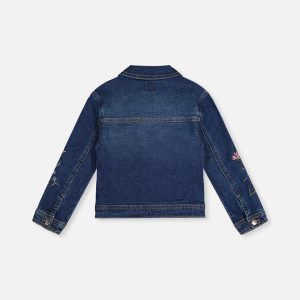 Denim Jacket Light Blue Denim - Image 4