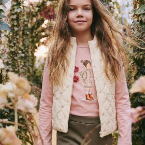 Alternative view of Organic Cotton Jersey T-Shirt Pale Dusty Pink
