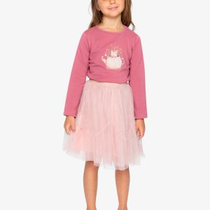 Organic Cotton Jersey T-Shirt Raspberry Pink - Image 5