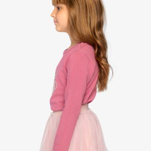Organic Cotton Jersey T-Shirt Raspberry Pink - Image 3