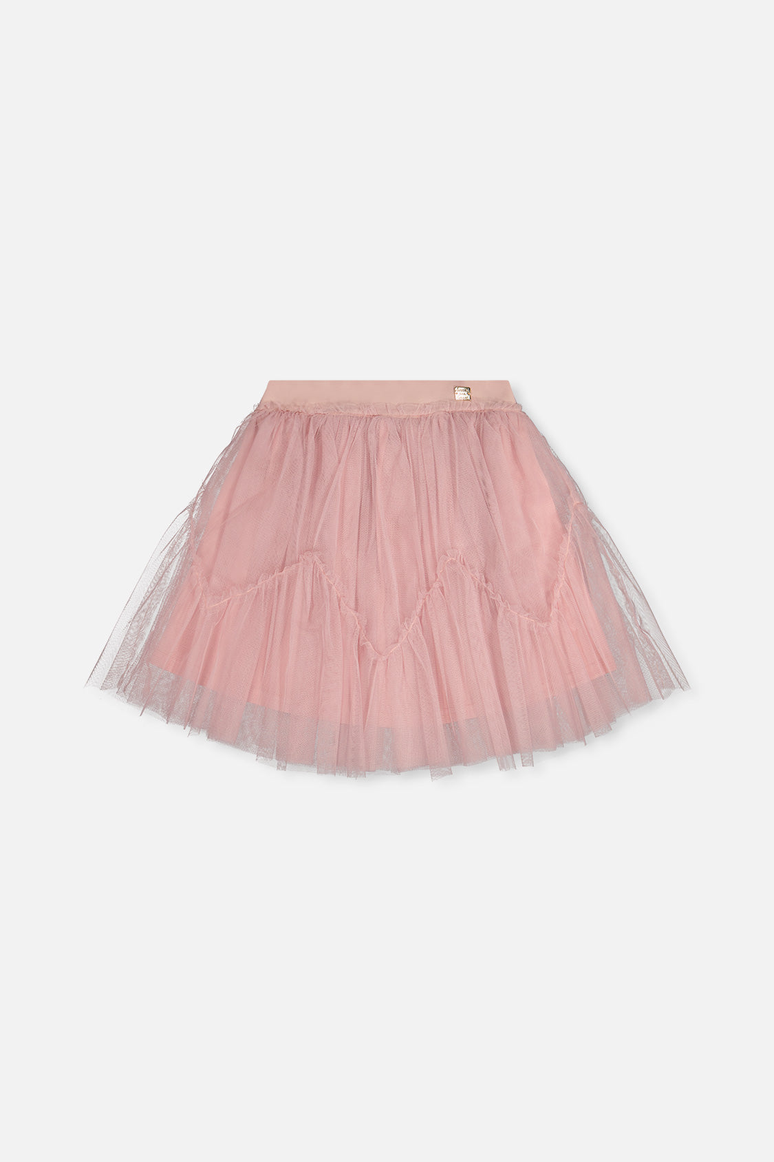 Mesh Skirt Pale Dusty Pink