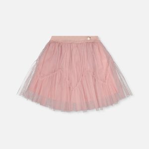 Mesh Skirt Pale Dusty Pink - Image 11