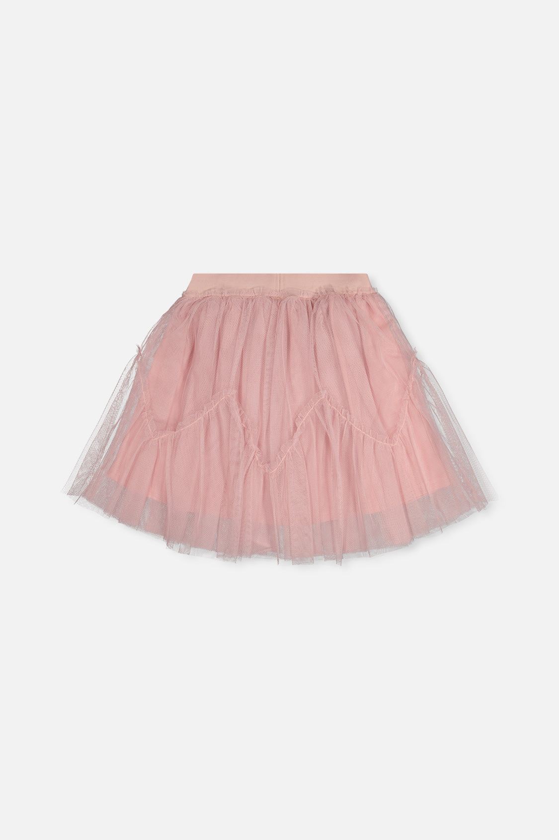 Mesh Skirt Pale Dusty Pink - Image 4
