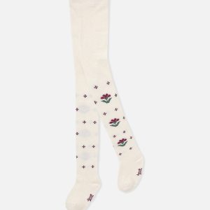 Knit Tights Pale Dusty Pink