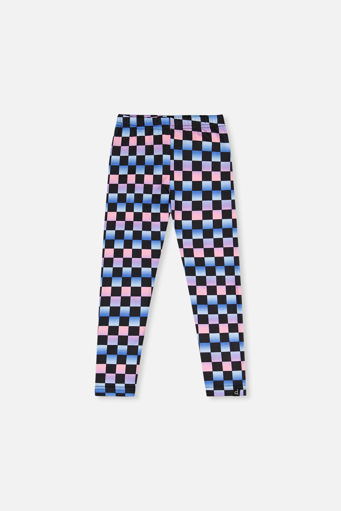 Leggings Black Checkered Print - Image 7