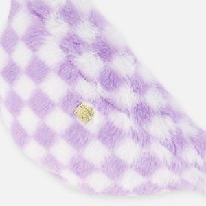 Fanny Bag Lilac And White Tiles - Image 4