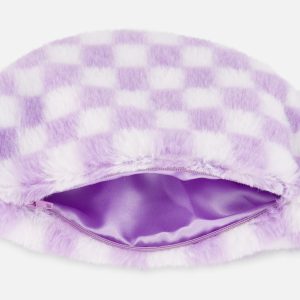 Fanny Bag Lilac And White Tiles - Image 5